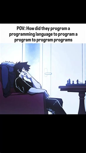 How they even created a programming language to build programs that create other programs. Manhwa: Alive You can read on Voyce.me🙌 #programming #codingthoughts #techhumor #developerlife #relatable