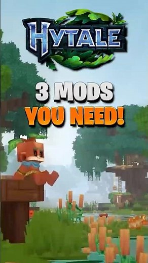 3 MUST-HAVE Mods For Day 1 Of Hytale!