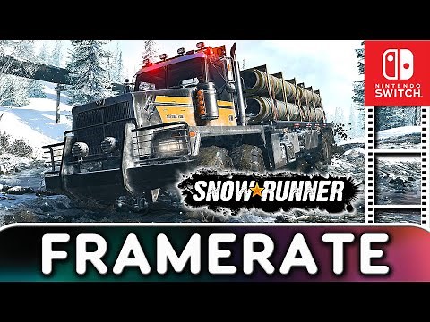 Snowrunner | Nintendo Switch Frame Rate Test