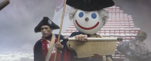 On one fateful day, Jack made a Declaration of Delicious with the all-new Double Jack™. He and his crew were devoted to forming a more perfect union between 100% beef, cheese, and mouth. Because everyone deserves a history-making burger. | Jack in the Box
