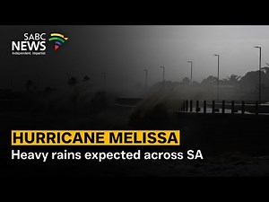 Hurricane Melissa | Heavy rains expected across SA