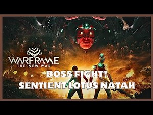 The Final Showdown! Boss Fight: Sentient Lotus | Warframe: New War