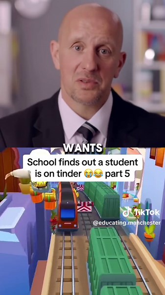 School finds out a student is on tinder 😭😂 part 5 #fyp #school #schoollife #funny