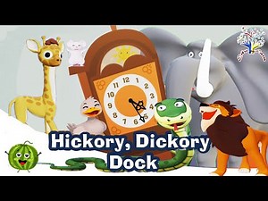 Hickory Dickory Dock || Super simple kids song AI2AI8 || Kids Songs and Nursery Rhymes || EduFam