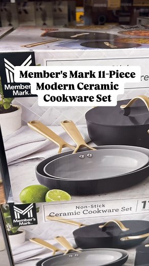 Look what’s back in club! The Member’s Mark 11-Piece Modern Ceramic Cookware Set. They have 7 beautiful colorways online. I love them all, they’re gorgeous and functional! They have a ceramic nonstick interior and dual-riveted stainless-steel handles. Find the 11 piece set at #samsclub for $159. #samsclubdeals #samsclubfinds #cookware Comment SHOP below to receive a DM with the link to shop this post on my LTK ⬇ https://liketk.it/544CN | samssimplesavings