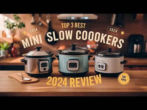 The 3 Best Mini Slow Cookers Review In 2024