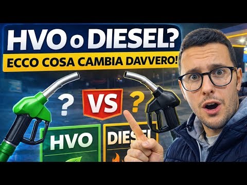 HVO o Diesel? Ecco cosa cambia davvero! 😳