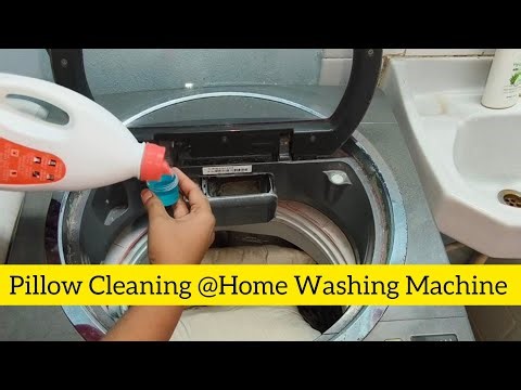 Experiment-Wash pillow in Washing Machine ‪@ifbappliances‬ ‪@proudwave‬ #washingmachine