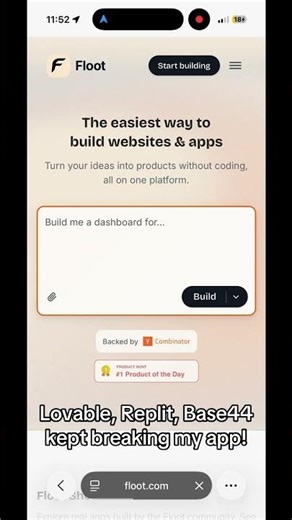 Build your website effortlessly with Floot, Inc #entrepreneur #webdesign #buildwithfloot #flootinc