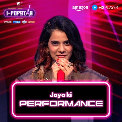 Jaya ka naya viral song 🔥 I-Popstar streaming now on Amazon MX Player for FREE | All Episodes Out Now #IPopstar Co- Powered by #TuborgIndia Tuborg Zero Packaged Drinking Water, Tecno Mobile India and Magic Moments Music Studio and Sparx Style Partner #OWND Grooming Partner VI JOHN Group Sound Partner Sennheiser Chinese Food Partner Chinese Wok Glam Partner #FacesCanada Audio Streaming Partner Spotify Streaming Partner - #AmazonMXPlayer Music Label Partner Warner Music India Exclusive Media Part