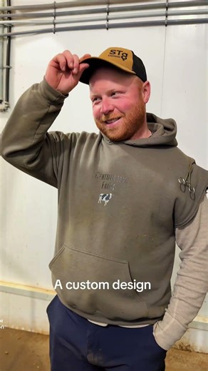 Today on the farm custom clothing #farmer #clothing