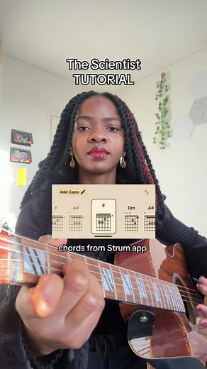 Coldplay The Scientist Guitar Tutorial