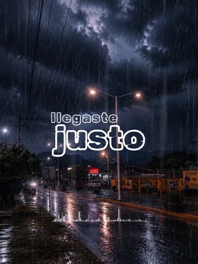Llegaste justo a tiempo - Alabanza cristiana