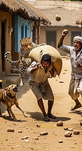 A leopard jumped on a man while he was working #animals #animalrescue | Lifeline Tails
