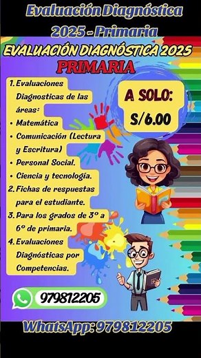 Evaluación Diagnóstica 2025 - Primaria