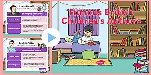 KS1 Famous British Children's Authors PowerPoint