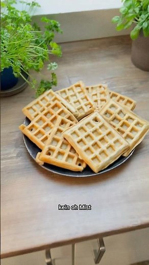 No eggs? No problem!! Egg-free waffles 🧇✨