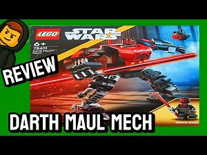 Darth Maul Mech Lego Star Wars - Review set 75411