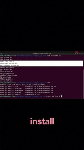 First Thing I Install on Ubuntu (Vim 😏) #shorts