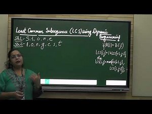 Lecture 3 | LCS using Dynamic Programming