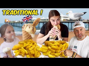 A Proper British Seaside Feast! | Fish & Chips, Cornish Pasty & Family Fun in Paignton