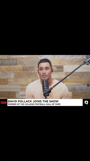 David Pollack, who played college football at Georgia and was a first-round NFL Draft pick in 2005, saying what anyone living in reality already knows. #GoBlue | The Winged Helmet