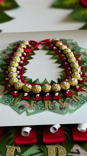 Handmade Lei and Money Necklace for Graduation and Special Occasions