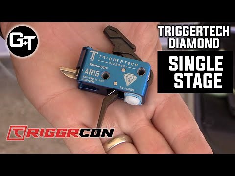 New Single Stage Diamond AR Trigger from TriggerTech - TriggrCon 2022