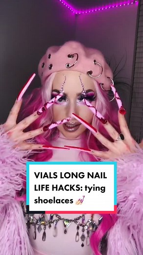 Long Nail Life Hacks: Tying Shoelaces with Style