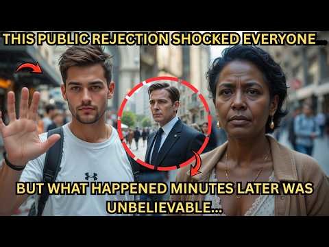 “Man Rejects His Family In Front Of Everyone — Then A Powerful Ceo Decides To Take Them Under His Wi