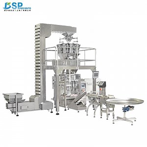 [Hot Item] Vffs Full Automatic Vertical Cereal Grain Food Popcorn Snacks Puffed Snack Pack Packaging Machine