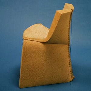 ÉCAL's pop-up sponge furniture grows to ten times its size