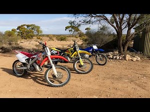 Bush Camping + Dirt Bikes | RM125 and CR125 Weekend (Plus TTR125)