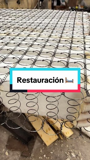 Restauración del colchón del video anterior 👨🏻‍🔧🙌🏻 #reparaciondecolchones #parati #camas #fyp #doctorcolchon #guatemala #viral #colchon #foryoupage
