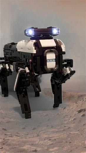 LEGO Robot Walking on Mars