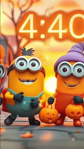 5 min timer Minions go trick or treating
