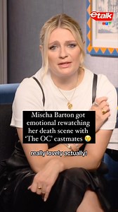 1.6M views · 35 reactions |  *cue ‘Hallelujah’*  Watching Marissa’s death scene from ‘The OC’ makes us cry everytime too!  We asked Mischa Barton about her ‘The OC’ reunion with co-stars Rachel Bilson and Melinda Clarke. #MischaBarton #TheOC #RachelBilson #MelindaClarke #WelcomeToTheOCBitches #2000s #Neighbours #tv #tvshow #nostalgia #throwback #TheCW | etalk | Facebook