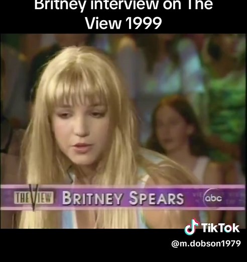 Britney Spears interview on The View 1999🤩🤩✨✨