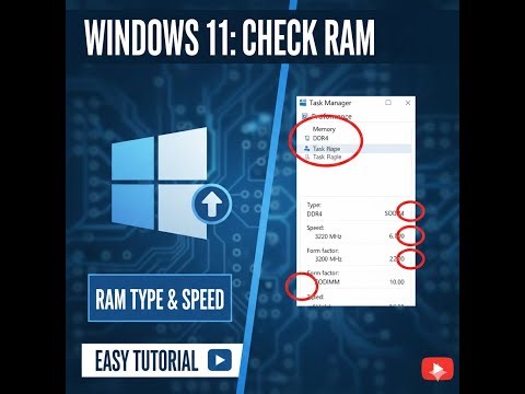 វិធីឆែកប្រភេទ RAM, Slot, Speed | How to Check Type RAM, Slot, Speed in Windows 11 | EPS14