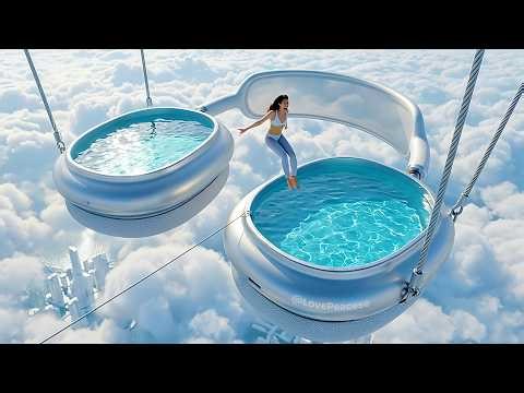 Which Impossible Pool Would You Jump In? ✨ Ultimate Oddly Satisfying AI ASMR?Part.2
