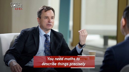 You need maths to describe things precisely: Andrei Okounkov