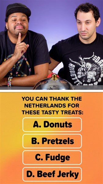 Did you get this question right?? #Netherlands #React #donuts | REACT