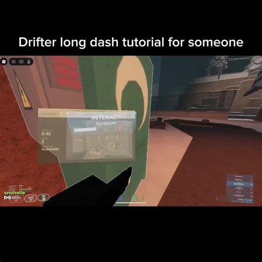 Drifter long dash tutorial #decayingwinter #roblox #robloxdecayingwinter