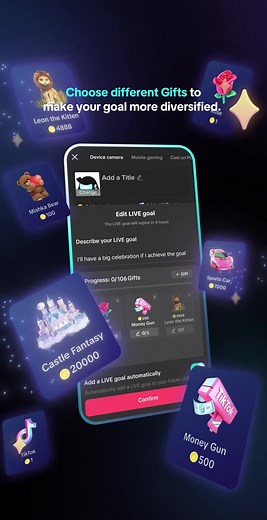Exciting New Gifts Update for Your LIVE Goals