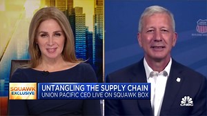 Union Pacific CEO on supply chain: We still face some 'significant headwinds'
