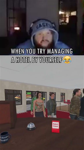 Hotel Manager Simulator By Yourself #shorts #ubereats #simulator