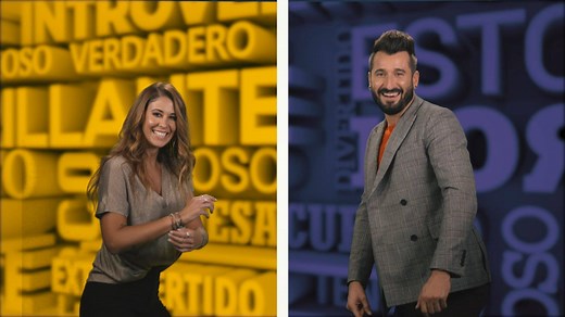 Hoy es el estreno de “Esto no es normal”, el nuevo concurso de EITB, presentado por Igor Siguero y Ainhoa Sánchez. | EITB
