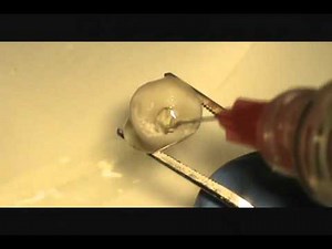 Calcium hydroxide removal