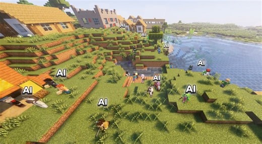 Millions of hours of Minecraft data used to train this AI model