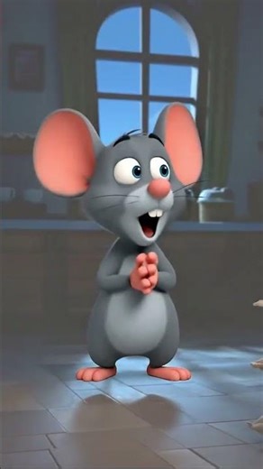 The Mouse Who Tried to Build a Rocket 🚀🐭 #CartoonLOL #FunnyMouse #RocketAdventure